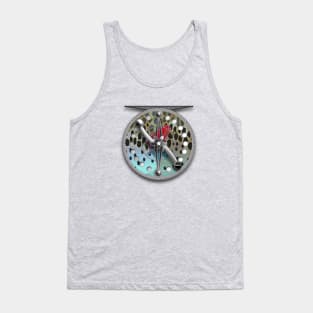 Fly Fishing Trout Camo Tank Top